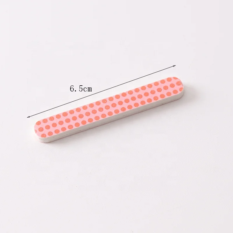 Hot selling portable disposable manicure tools mini nail file with matchbox