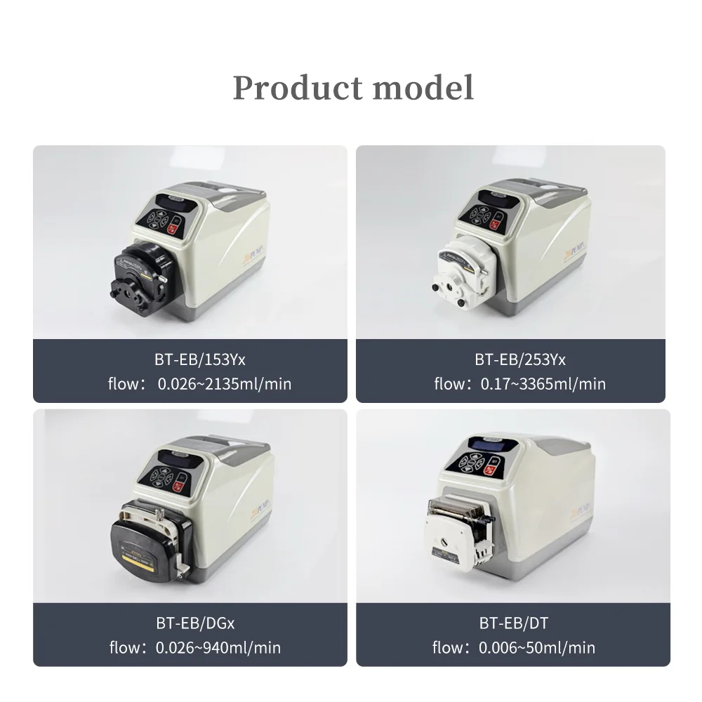 JIHPUMP вязкая жидкость 220 В шаговый двигатель промышленная машина для наполнения реагентов вязкий лабораторный перистальтический насос с высоким потоком