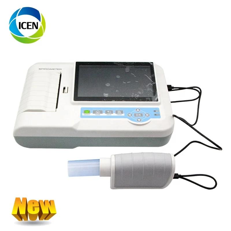 
IN-SP-100 Digital Electronic Lung Function Test Analyzer Spirometer 