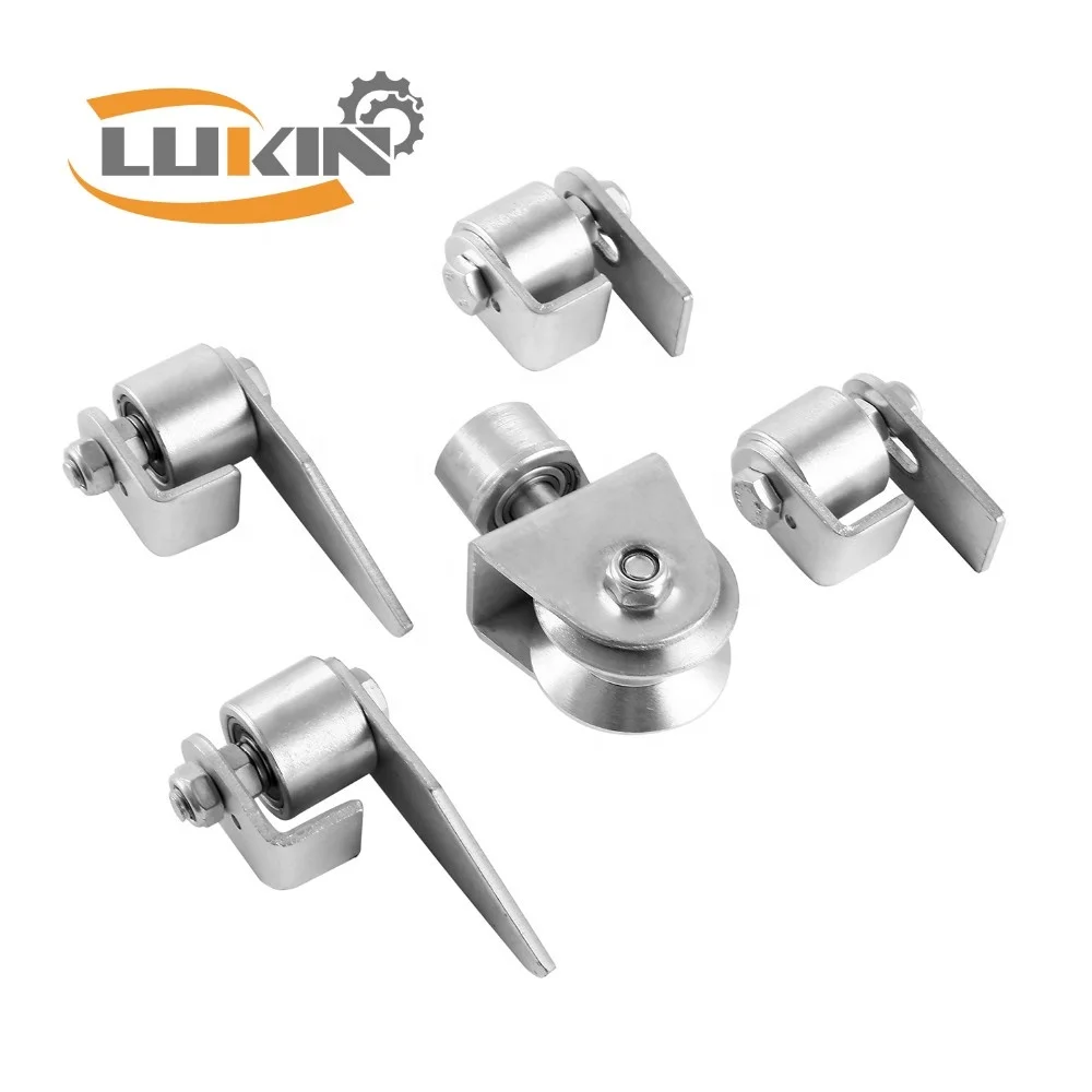 Manufacturer High Quality 360 Degree Sliding Gate Roller Wheel for Hardware