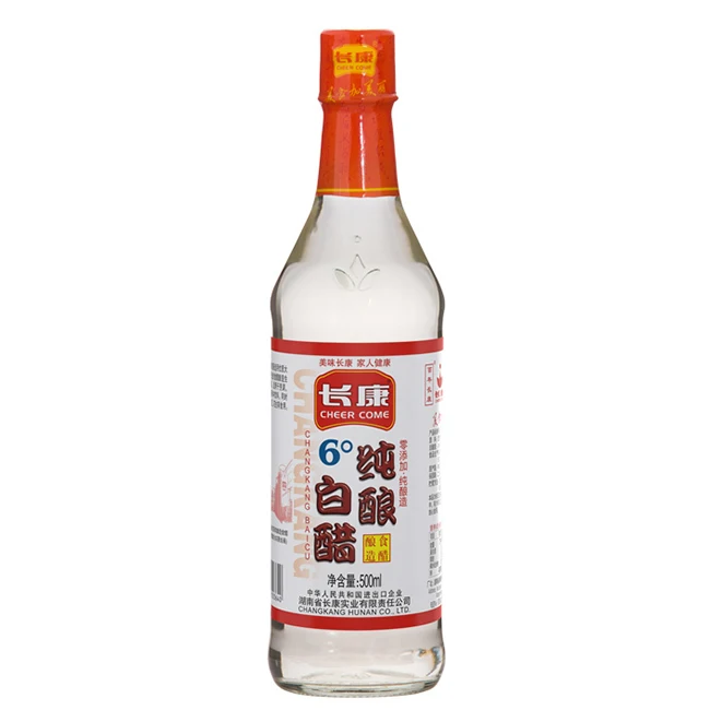 Cheap And High Quality Bottle Brewed White Rice Vinegar White Vinegar Naturally Fermented