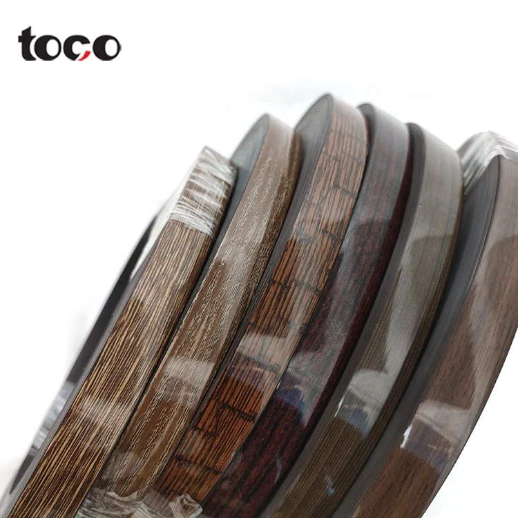 Кромкооблицовочная лента toco, Высококачественная мебель из АБС-пластика, популярный цвет древесины, кромкооблицовочная лента