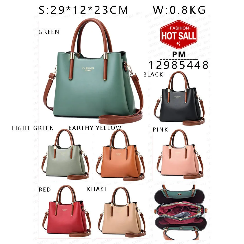2023 April New Stylish And Beautiful Leather Material Ladies Crossbody Bag Shoulder Bag Handbag