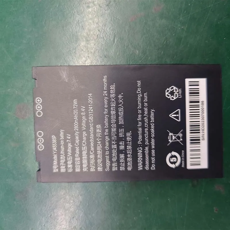 Youmi 7.4V 1800mAh Pos Terminal new YJ455385P battery for Z91 Z90 pos terminal battery