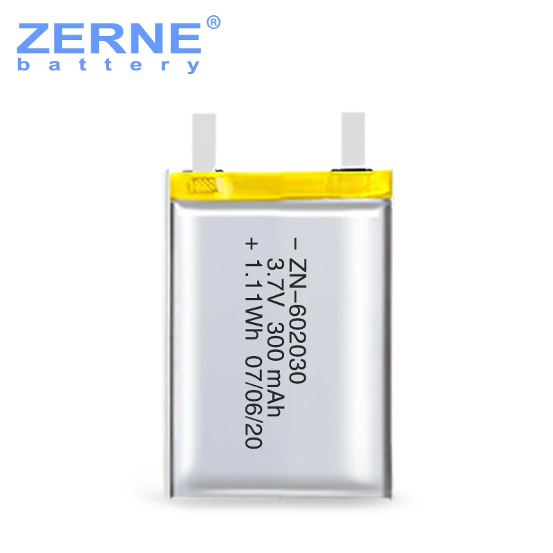 Customized Rechargeable 3.7 V 3.7V 300Mah 520Mah 2000Mah 5000Mah Li Lithium Polymer Pouch Batteries Lipo Battery