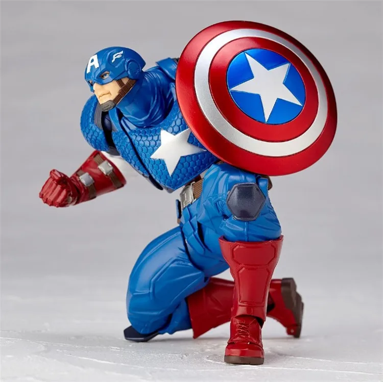 OEM Custom Wholesale Hot Selling Pvc Collectible the avengersed captain American Movie Character Action Figure