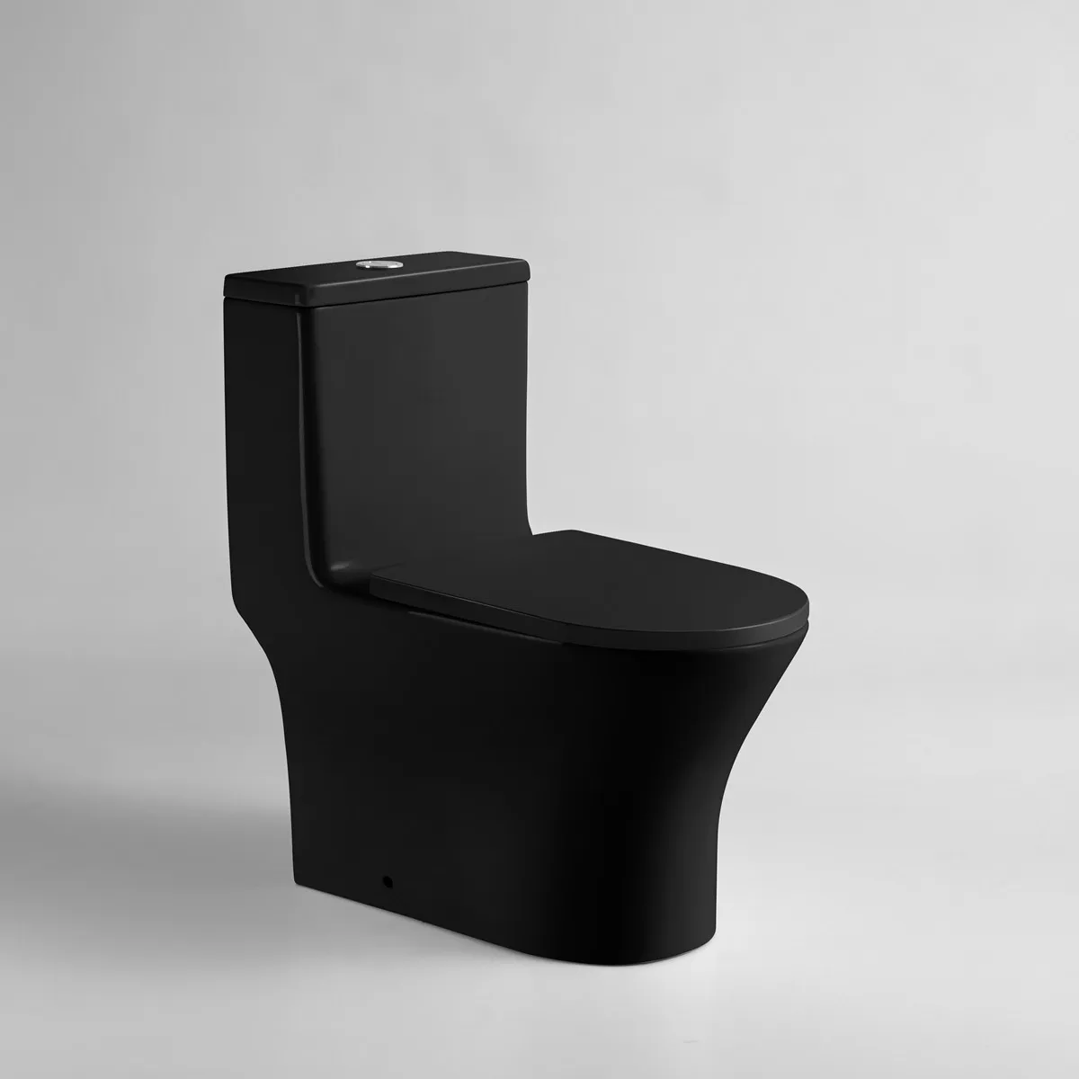 Унитаз Cocobella, черный унитаз, система слива