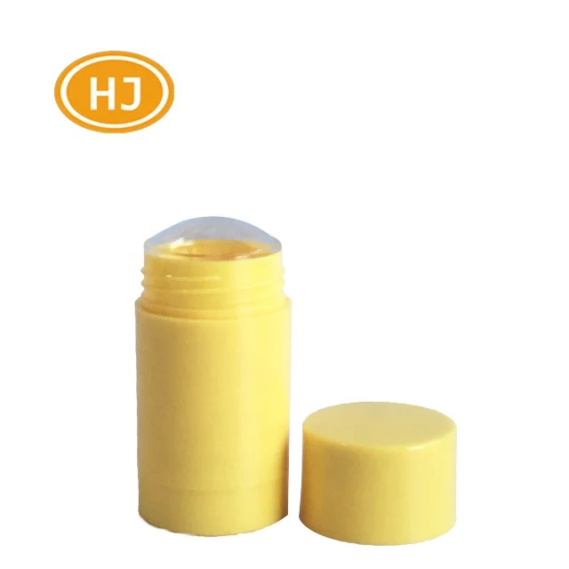 
Transparent 30g 50g 75g Black Color High Quality Empty Deodorant Stick Container Packaging For Personal Use 