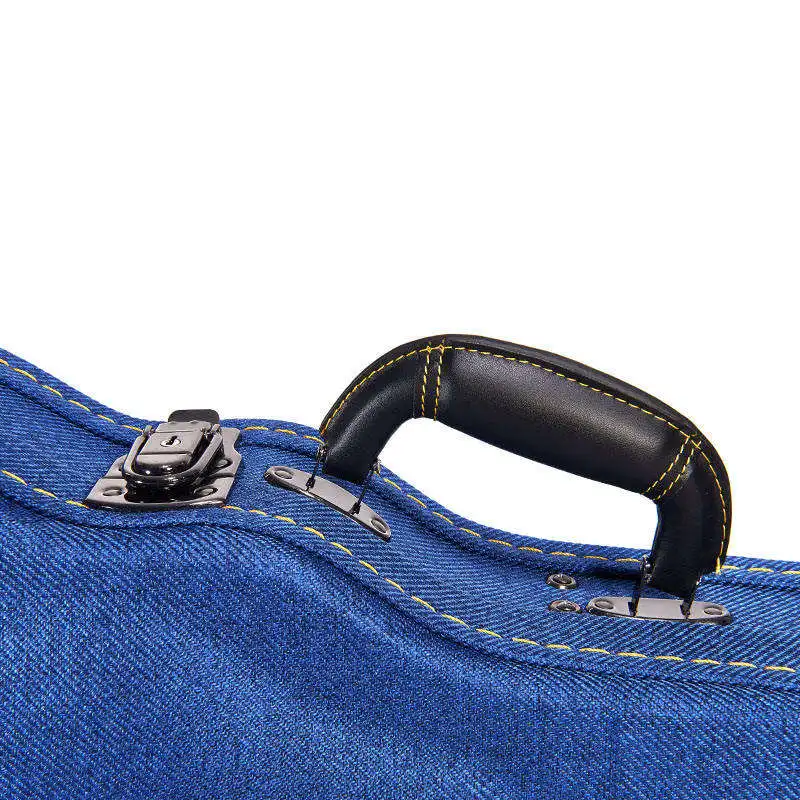 Guitar Hard Case Classical Acoustic Guitar Tweed Cover Ukulele Hard Case 24 Inch Guitar Cases