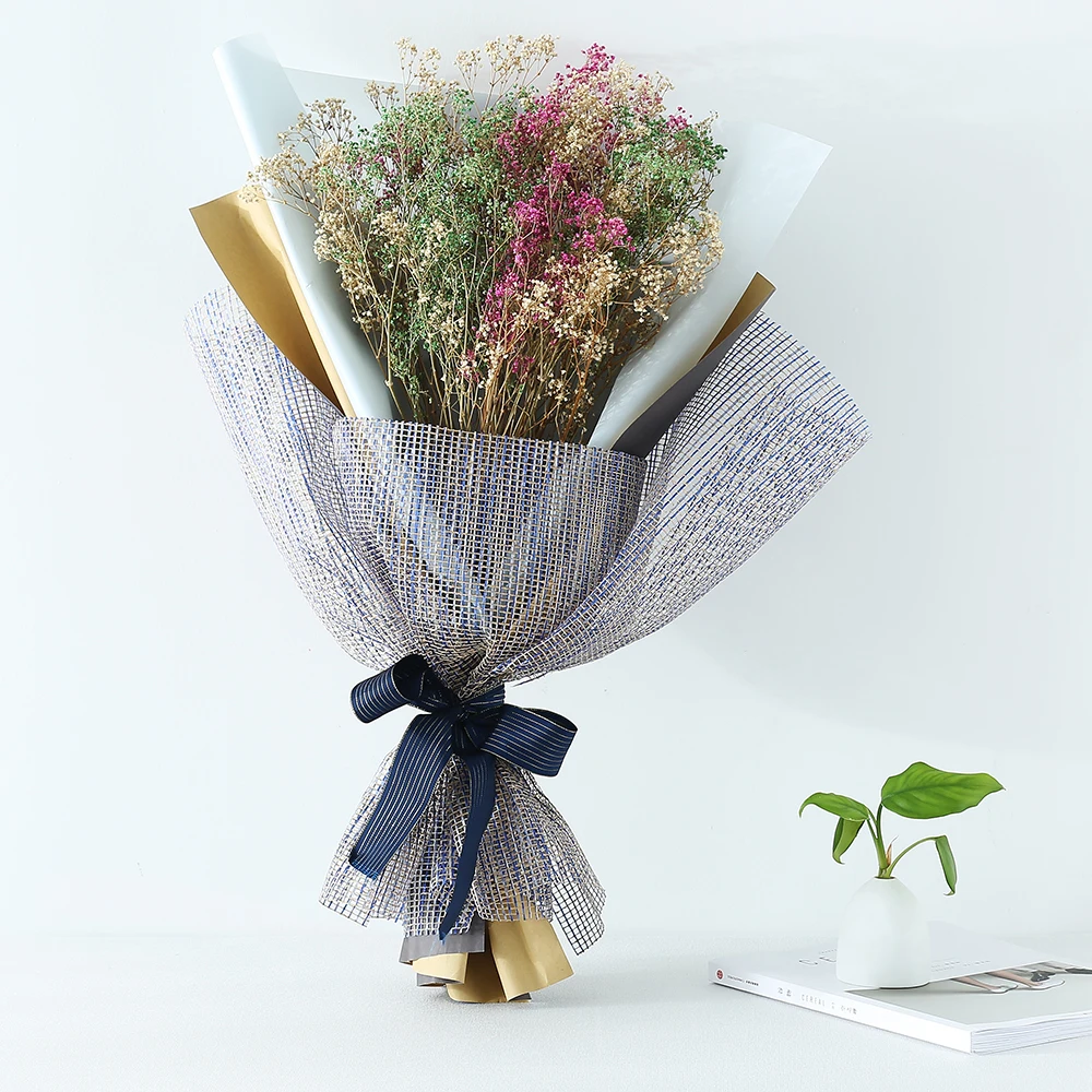 Fall In Color Wholesale Linen Mesh For Flower Wrapping Wedding Decoration Table Runner