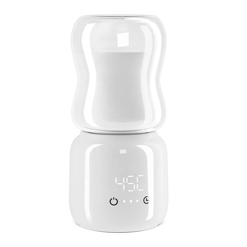 2023 New Arrival Portable Milk WarmerTravel Bottle Warmer Heater Fast Feeding USB 9000mah Battery Baby Bottle Warmer