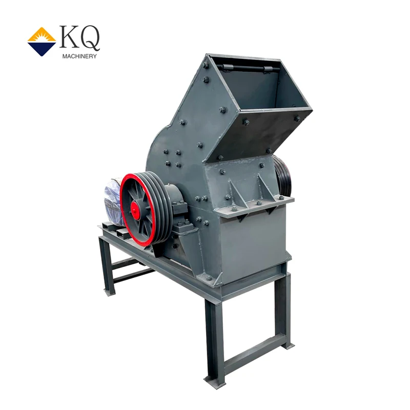Building materials Stone sand making machine Concrete crusher Convenient mobile hammer crusher
