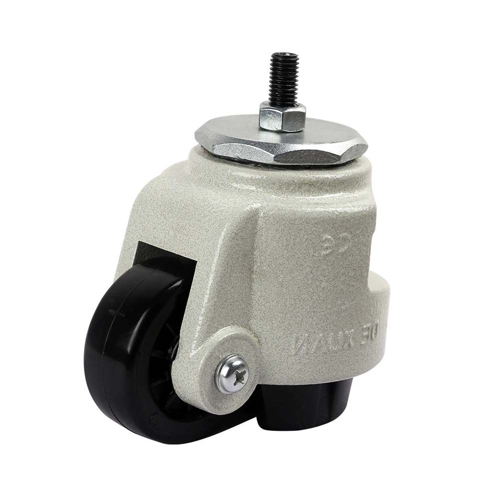 Aluminum Casters Medical Machine Equipment Small Rubber Wheel Caster