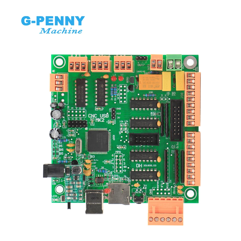 MK2 usb interface board 100khz 4Axis machine cnc motion controller board