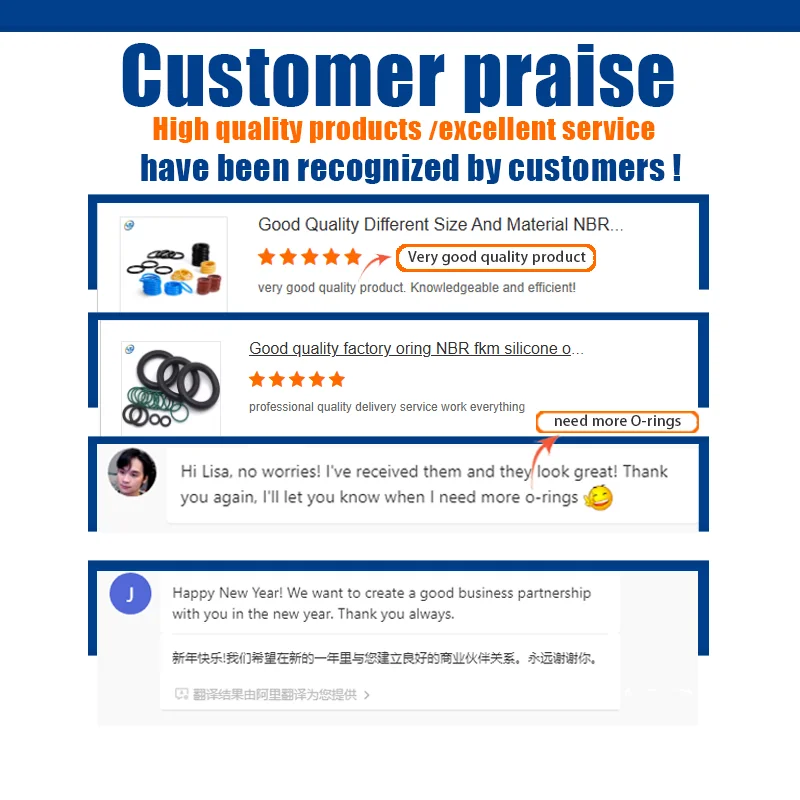 LongCheng Good Quality 44*3 Hnbr Nbr Epdm Fkm Silicone Gasket AS568 o ring 70 Shore Rubber O-ring Seal