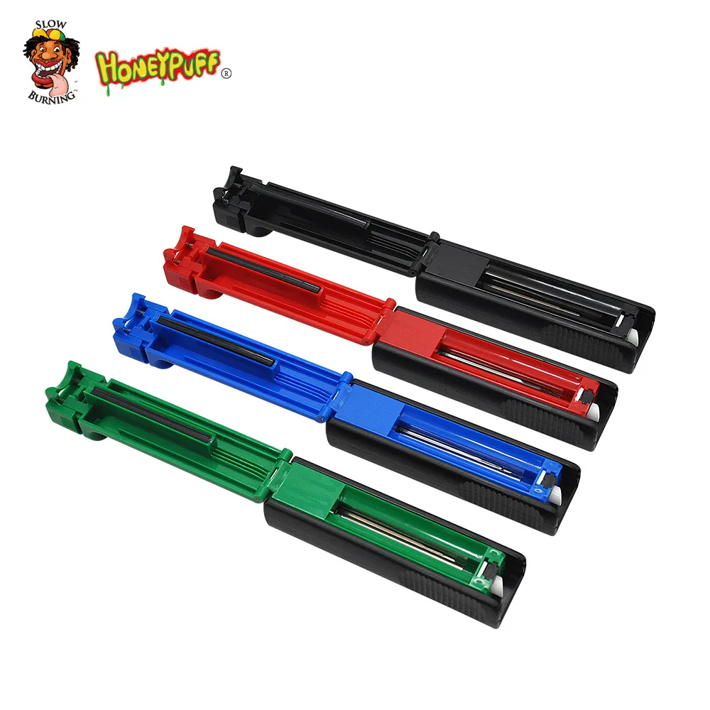 Hintcan 2022  rolling machine 80mm portable push-pull plastic Manual cigarette rolling machine