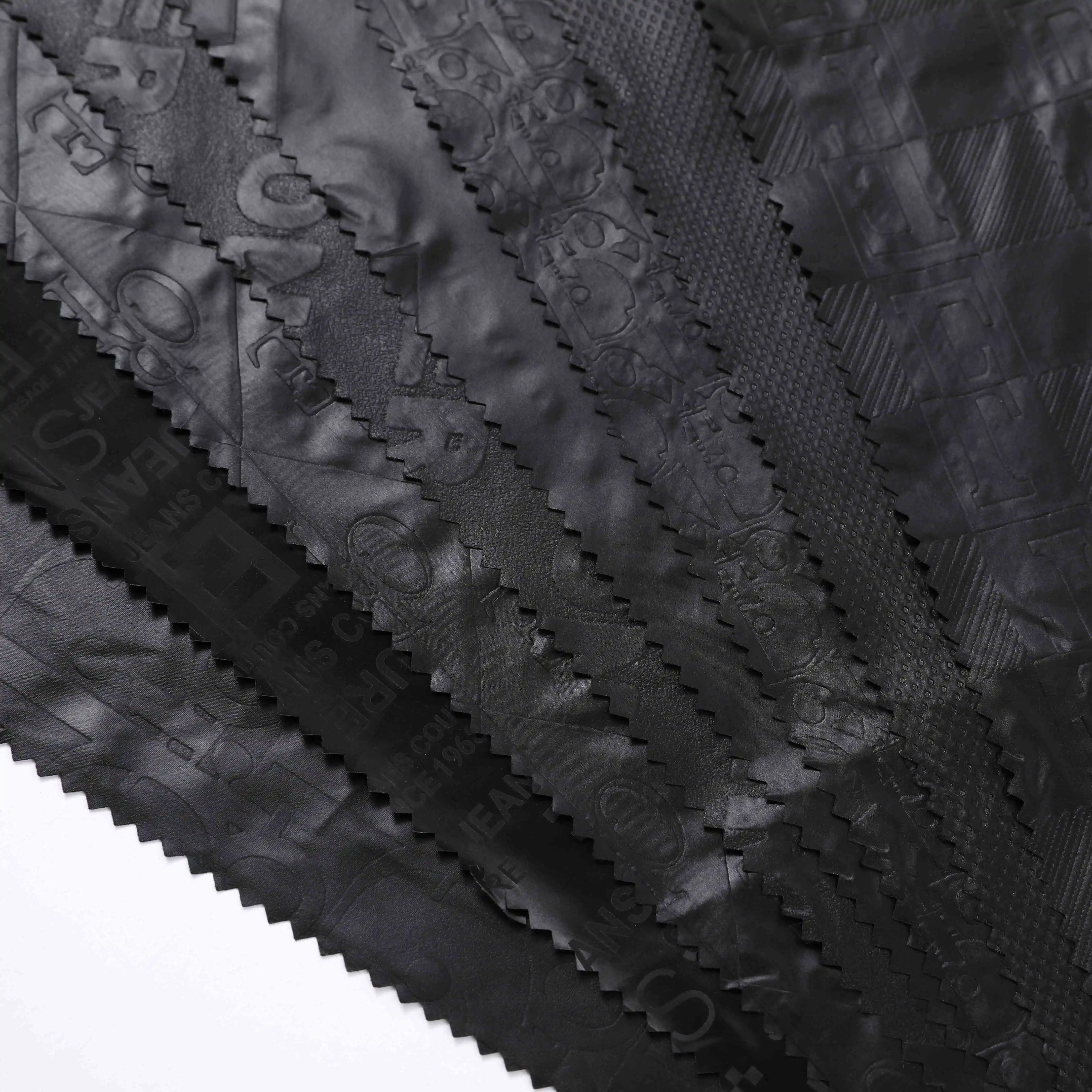 new design 100% polyester release paper bounded fabric pongee taffeta waterproof fabric for coat