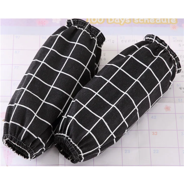 Effective Oil-proof and Washable Sleevelet Kitchen Female Cotton and Linen Oversleeve