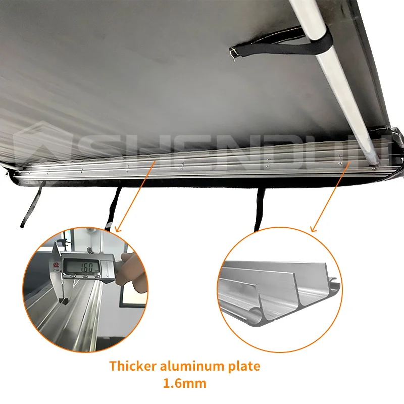 4X4 полноприводный тент, внедорожник, Выдвижной Автомобильный боковой тент, сверхмощные наружные товары для кемпинга, автомобильный верхний боковой тент на продажу