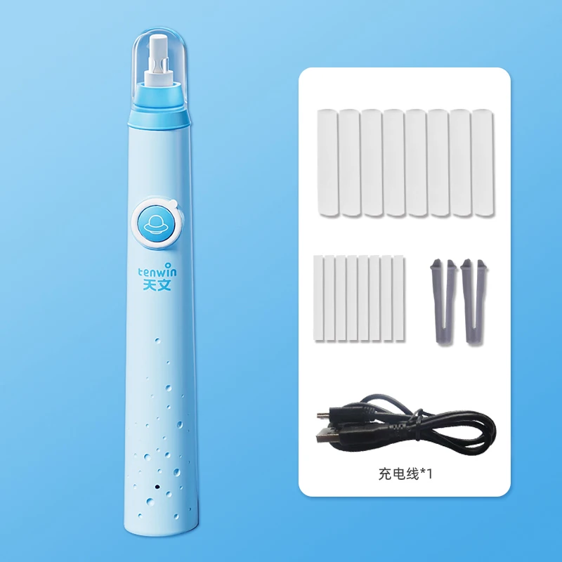 Tenwin 9101 High Quality Rocket Shape Electric Rubber School Eraser For Children Student Kids