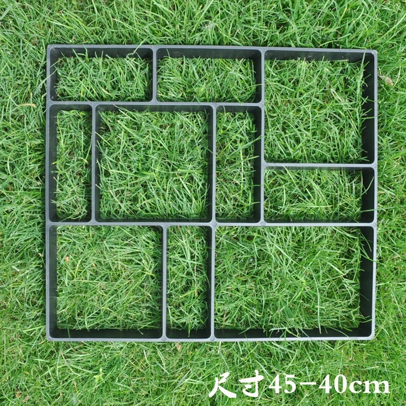Plastic concrete casting DIY stepping stone paver molds