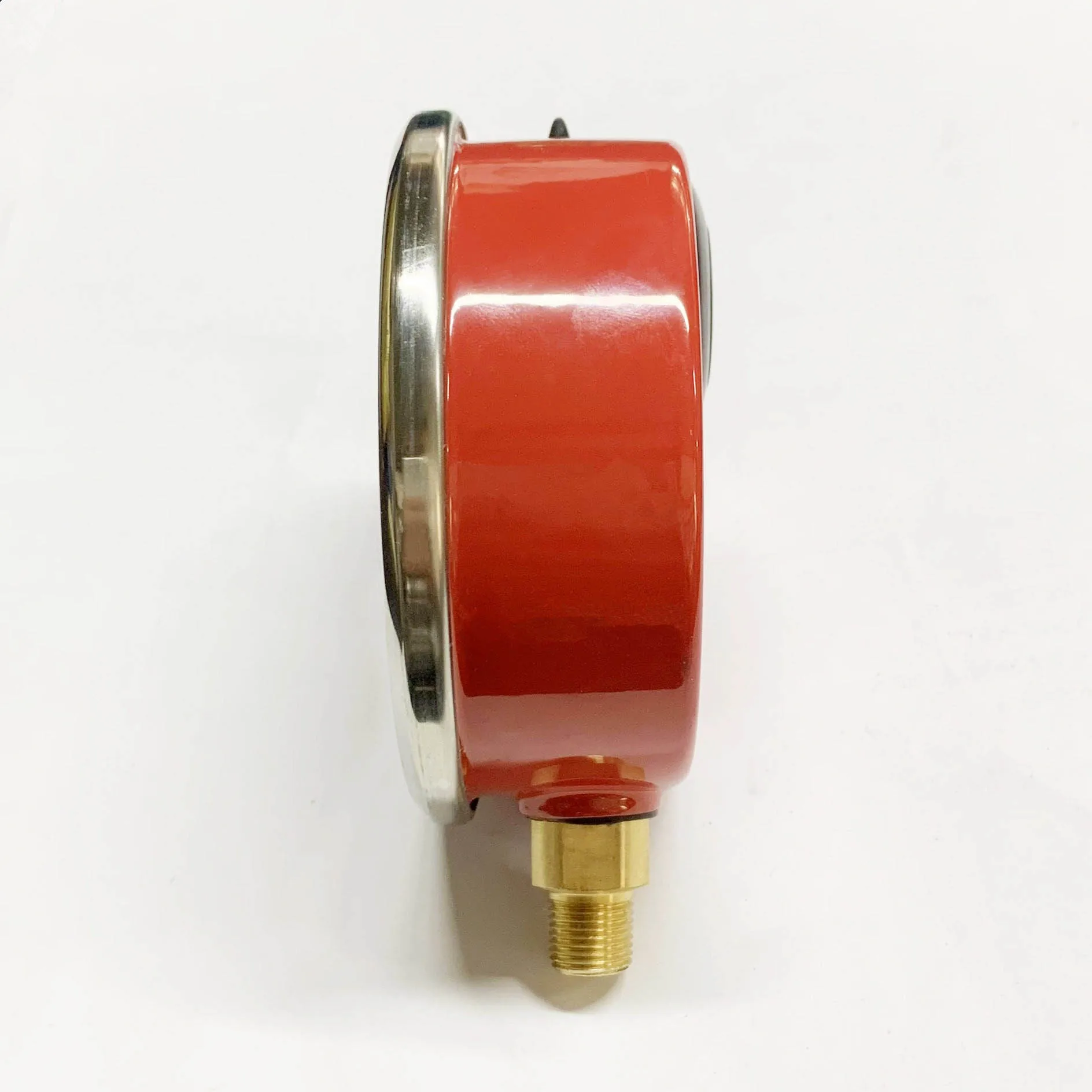 3.5' 80mm 500PSI Lower Mount Manometer Back Adjustment Zero Refrigeration Manifold Oil Pressure Gauge R22R134aR507A R404A R407A