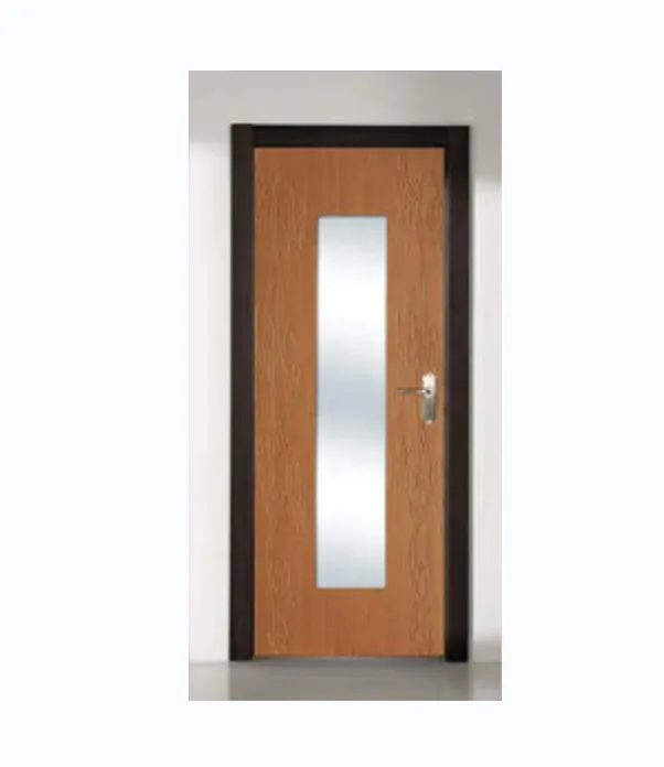 interior glass wood door
