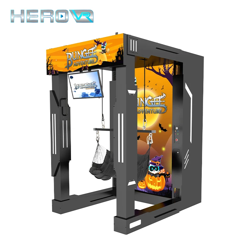 HEROVR Eye-catching Extreme Sports VR Flying Simulation Bungee Tower Jump Falling Simulator