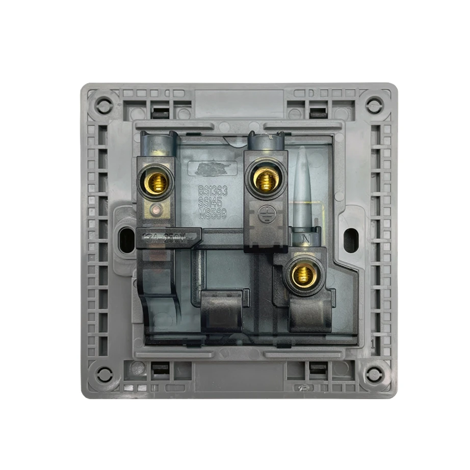 Sanshe High quality fashion S4 series 250V 10A  electrical supplier light control sockets and wall switches