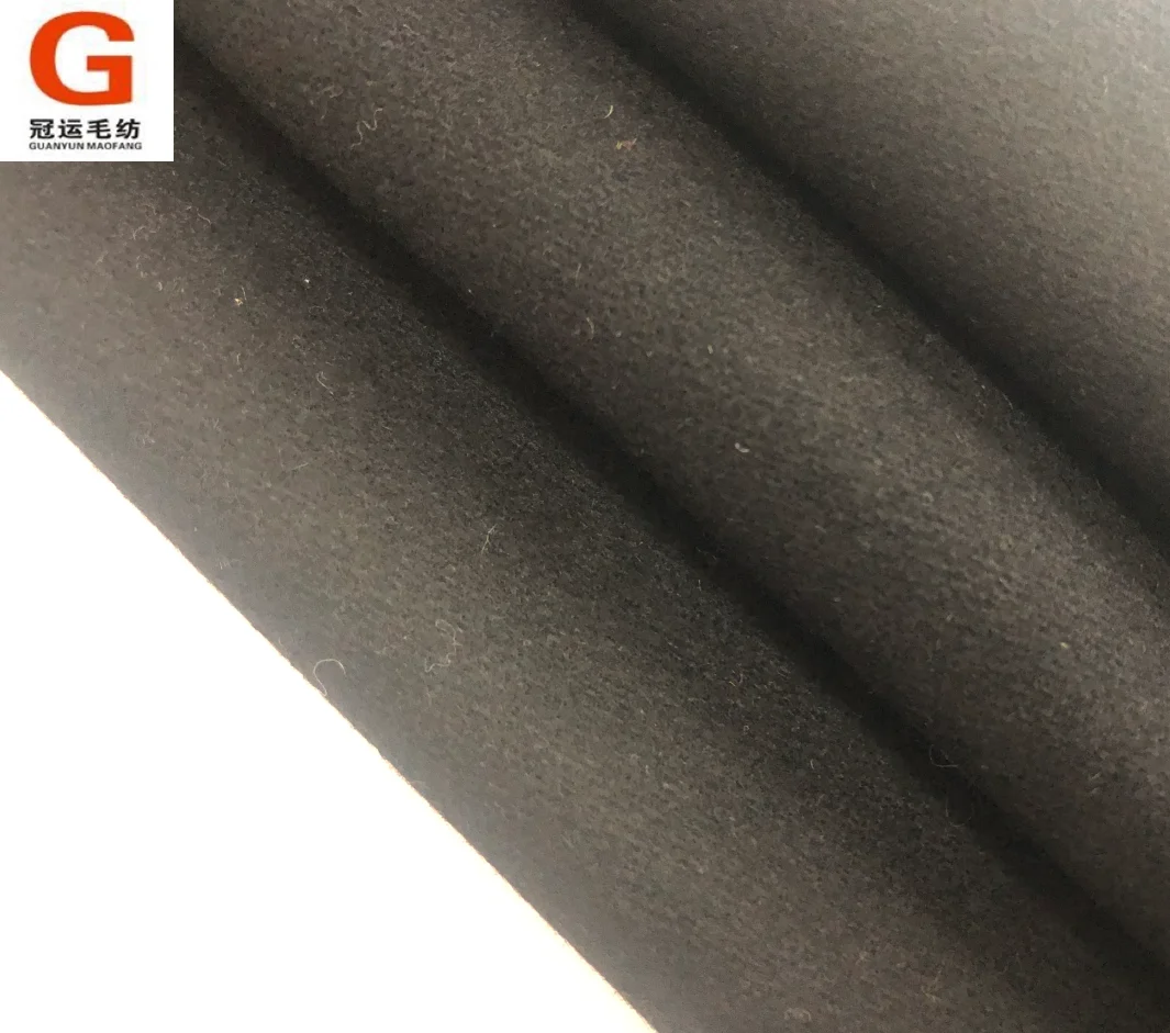 Multi colors factory direct supply recycle poly wool fabric