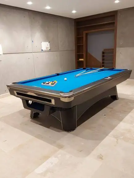 United Billiards Stone Slate Pool Table for Sale With Metal Pool Table Corners