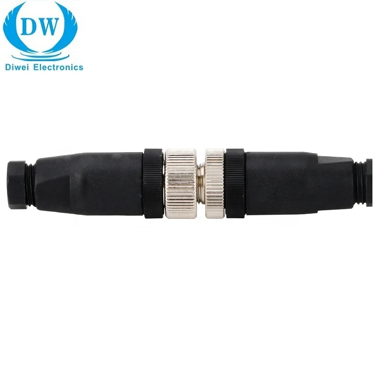 Авиации водонепроницаемый круговой Женский Мужской 4 булавки разъем M12 контакты мужской m12 разъем 8 булавки код a