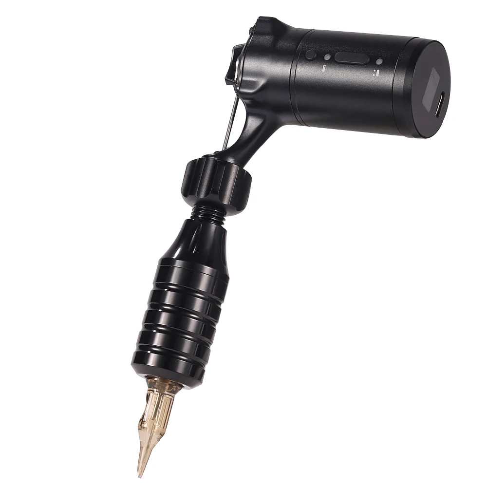 Coreless Powerful Motor 1500mAh Wireless Tattoo Pen Rotary Wireless Tattoo Gun and Kit