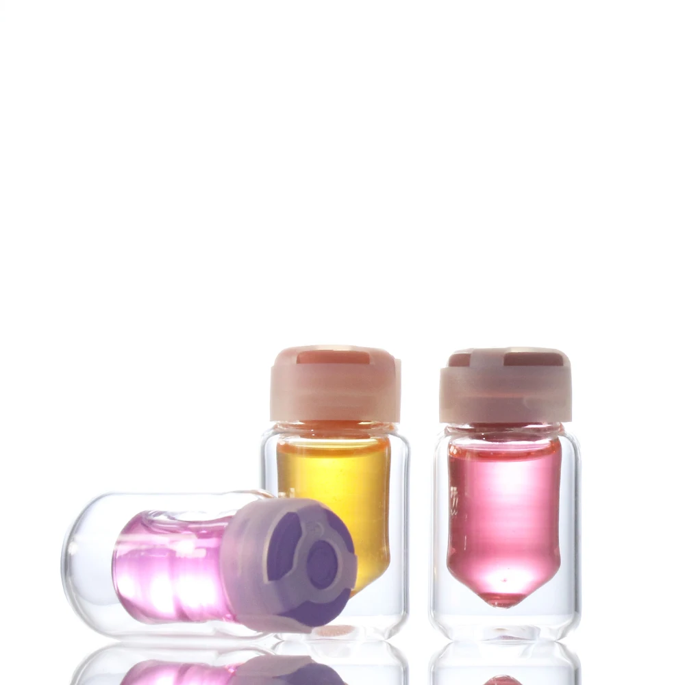 Mini Empty Small Pharmaceutical Bottle Vial 5ml  Amber Glass Vials