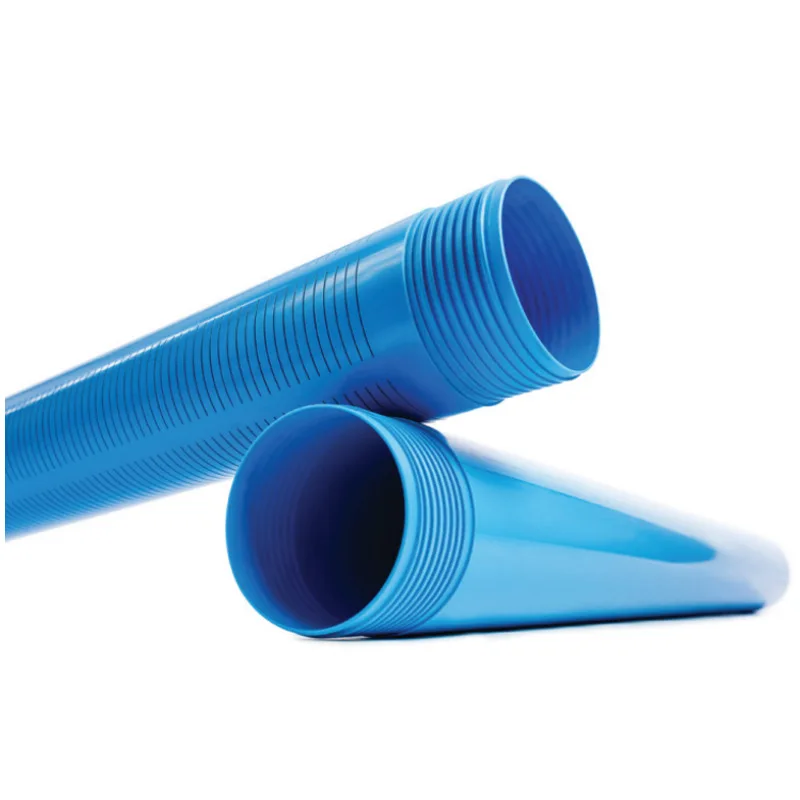 2024 Hot Selling Factory Customized  White Or Blue Pvc U Water Pipe Deep Well Pvc Well Casing Pipe Price For Water Drilling