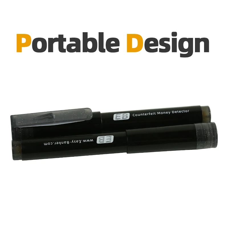 DC-1379BP-3 2 IN 1 Fake Currency Detector Custom logo portable UV money checker Marker pen for cash bill detecting