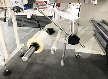 Automatic High Speed Flow Packing Machine Hot Shrink POF Film wallpaper rolls Shrink Wrapping Machine