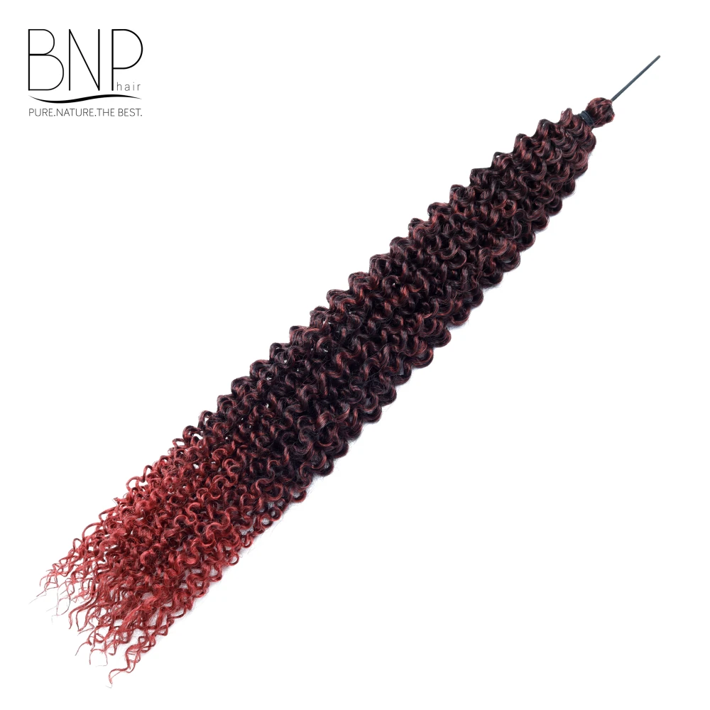 BNP 22-Inch Brazilian Ocean Wave Crochet Passion Twist Long Curly Braids 4PCS High Quality Synthetic Hair Extensions Dyed Good