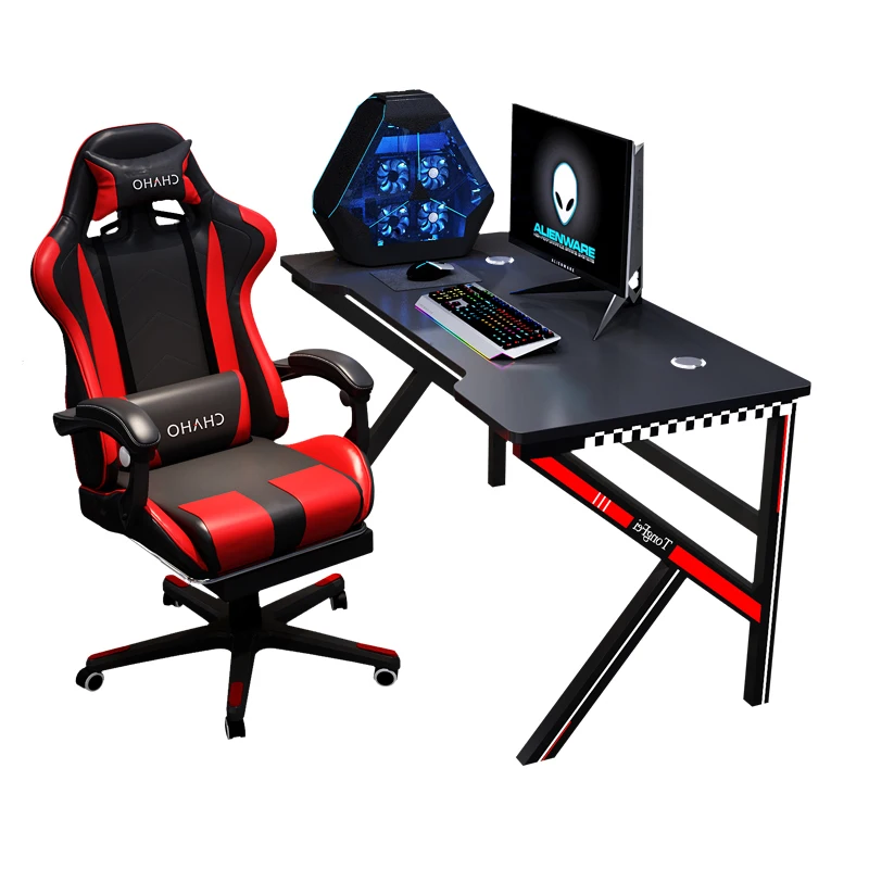
Sell high-quality home office computer desk K-type e-sports table game table 