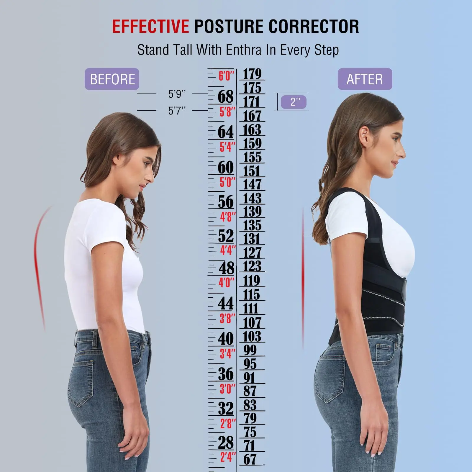 Waist trainers Adjustable Back Shoulder Posture Corrector Belt  Back Brace Posture Corrector For  hunchback Correction