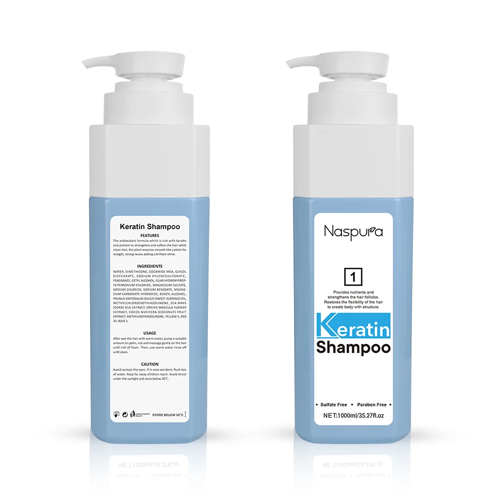brazilian keratin protein sulfate free Female and Male Superior luxury top perfect golden quality shampoo keratin