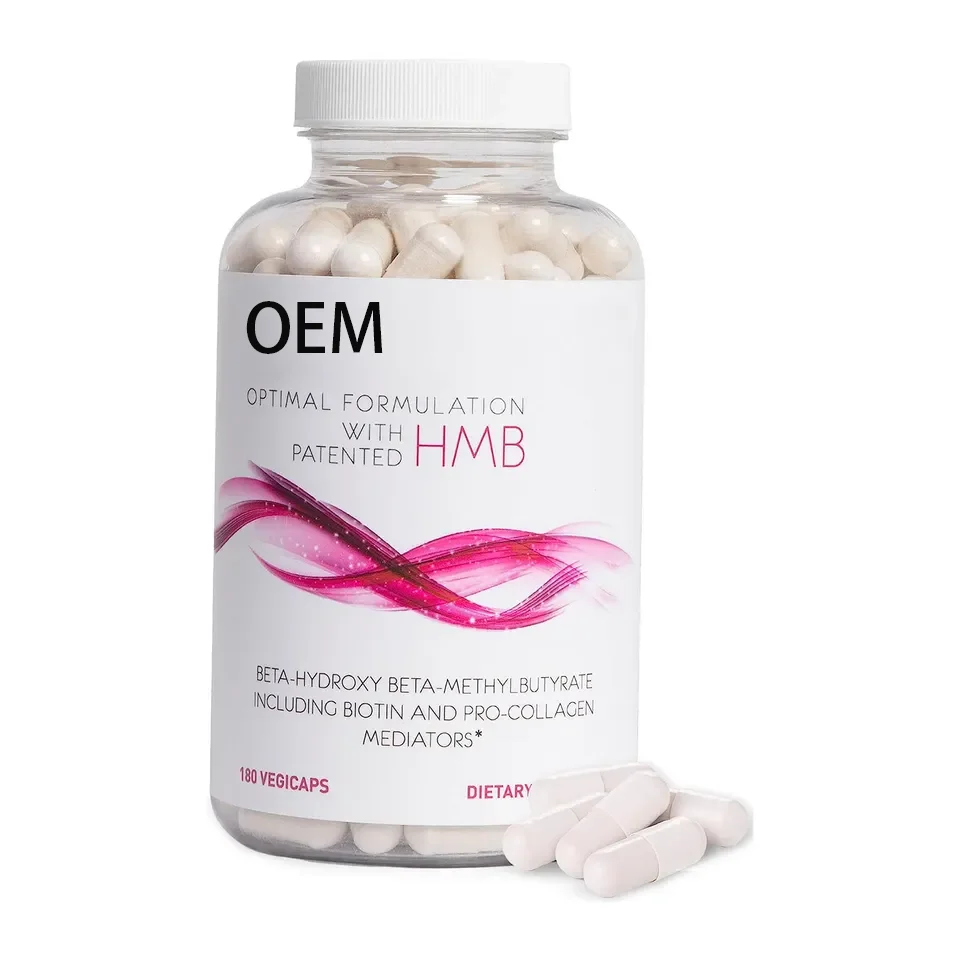 Private Label витамин D3 K2 Horsetail капсулы HMB дополнение для роста мышц более сильные волосы и ногти