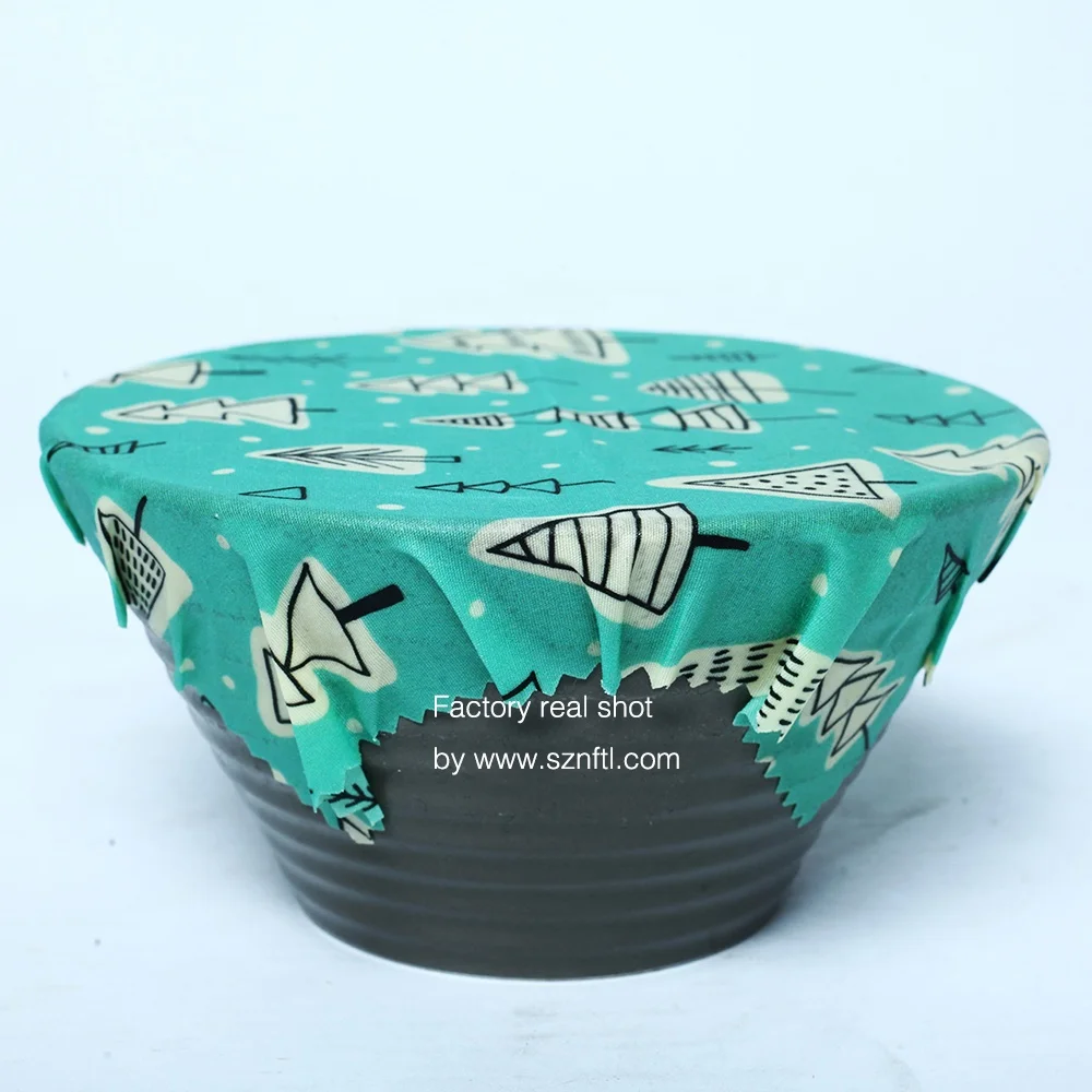 2019 New ideas Eco Friendly Reusable Beeswax Food Storage Wrap