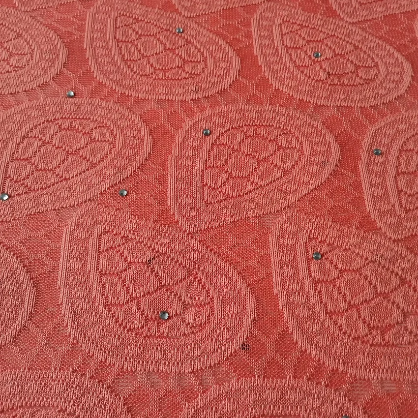 Factory China Manufacturer Wholesale Swiss Voile Lace Beads for Arrica