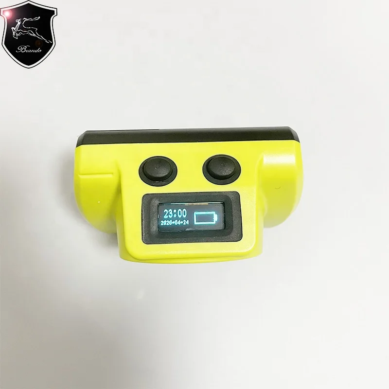 Hot selling saftey led miner cap lamp OLED Screen headlamp KL6-D