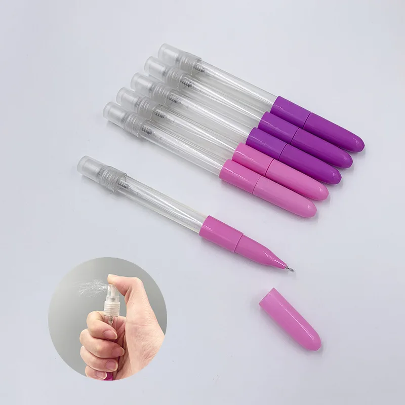 
2020 new model 5ml Alcohol sanitizer pen with Hand Sanitizer Spraying ballpoint pen 