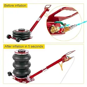 3Ton air bag car jack Fast Lifting Pneumatic Car Repair Inflatable Bladder Jack