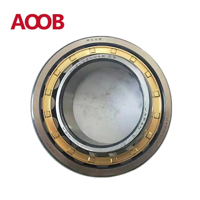 NSK brand with 55*100*21mm cylindrical roller bearing Japan NSK NU211EN/NU211ENMA6