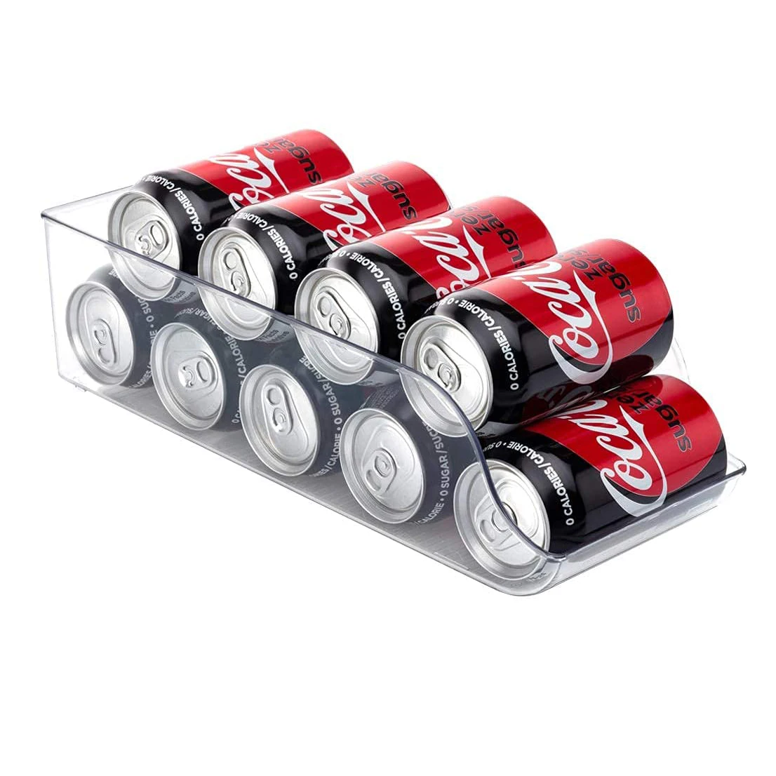 Easy to use transparent organizer kitchen milk storage refrigerator