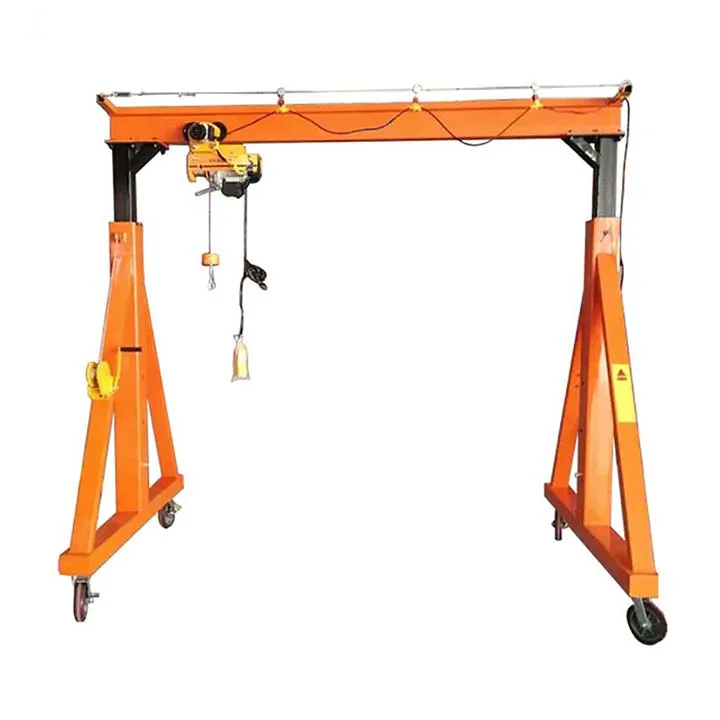 Bridge motorized travelling mobile gantry crane with rave reviews